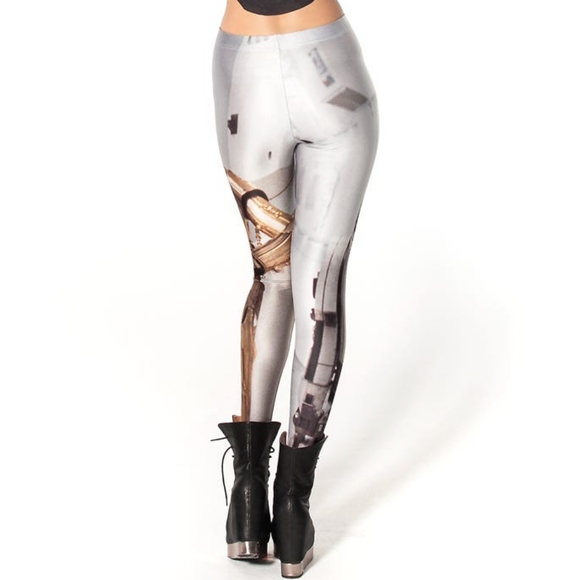 🥰Blackmilk L, Star Wars Artoo & Threepio Leggings - Picture 3 of 11